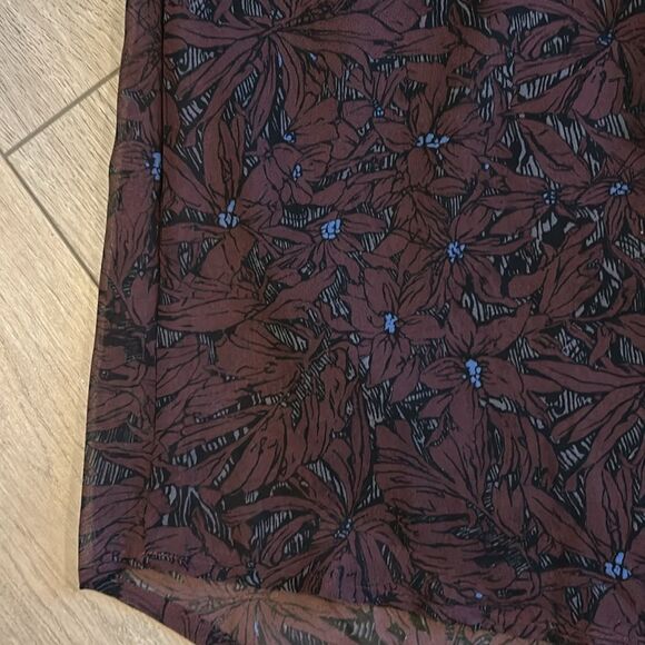 LIKE NEW ASTR SHIFT STYLE DRESS LONG SLEEVE FLORAL SIZE SMALL - Picture 2 of 5